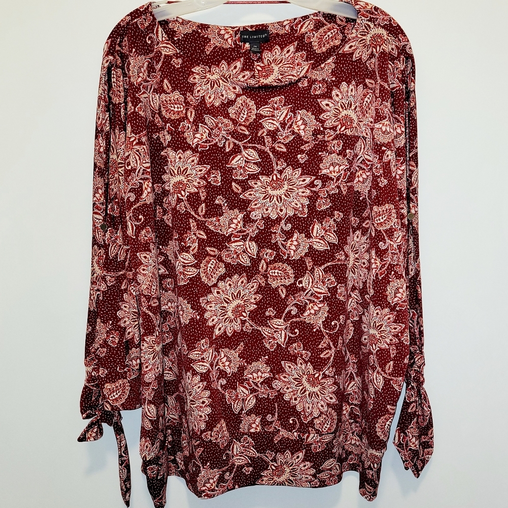 Limited Dark Red Blouse